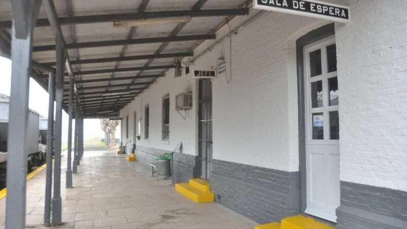 Cardales, finalizaron los Trabajos de Pintura en la estación del FC