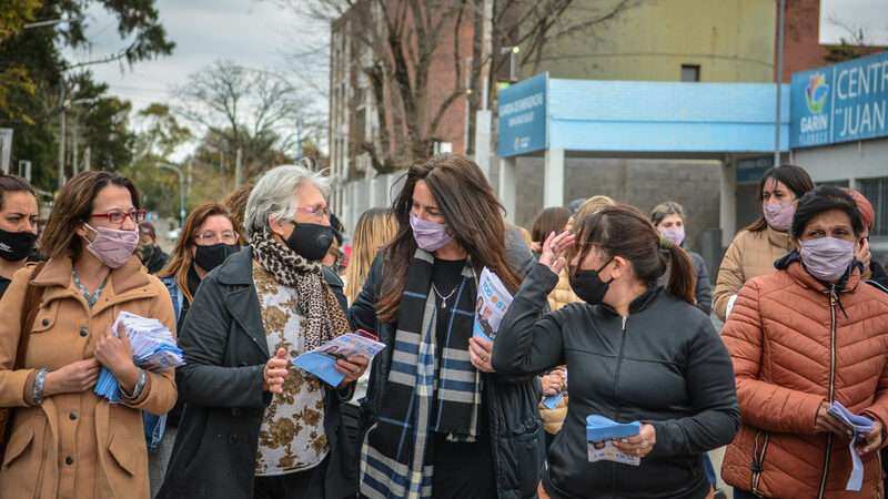 María Laura Guazzaroni: “Escuchamos a los vecinos para seguir transformando cada rincón de Escobar”.