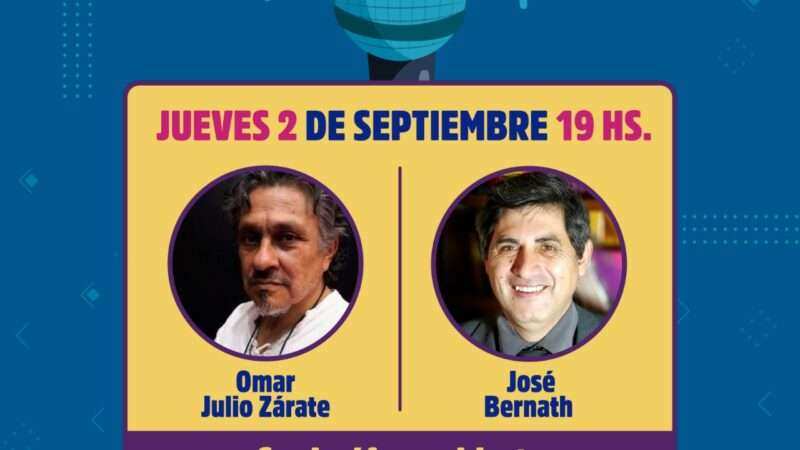 Con Omar Julio Zárate & José Bernath , continúa el Ciclo de Recitales Poéticos de Escobar