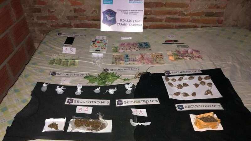 Belén de Escobar, otra banda de narcomenudeo desbaratada