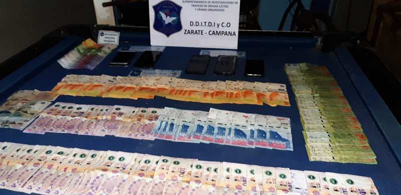 Cayó otro bunker de venta de drogas en Garín y ya son 45 las bandas de narcomenudeo desbaratadas en lo que va del año