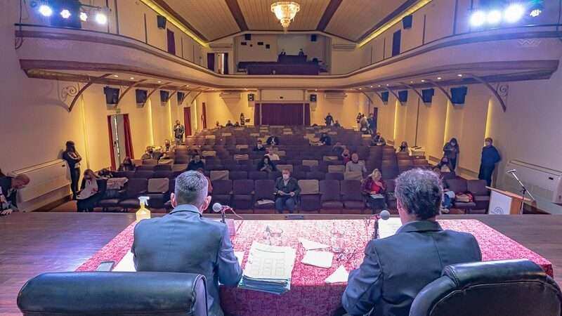El Concejo Deliberante de Escobar realizó la Sexta Sesión Ordinaria en el Teatro Seminari