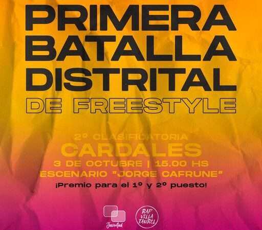 Exaltación batalla distrital de “Freestyle”