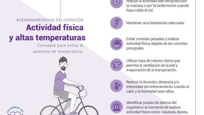 Mes del Corazón: llevar adelante una vida sana y hacer deporte con regularidad ayudan a tener un corazón saludable