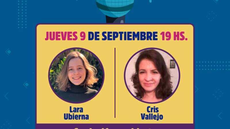 Escobar, con Lara Ubierna & Cris Vallejo continúa el Ciclo de Recitales Poéticos