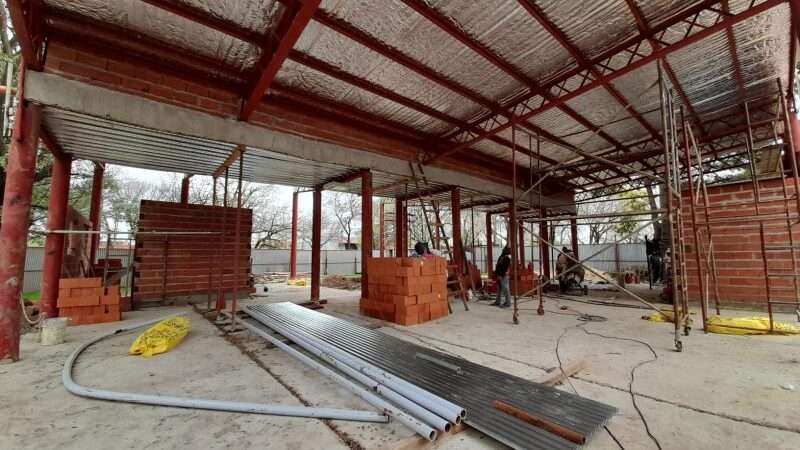 La Municipalidad de Escobar avanza con la construcción del nuevo Centro de Atención Primaria para la Salud “Juana Azurduy” del barrio Lambertuchi 