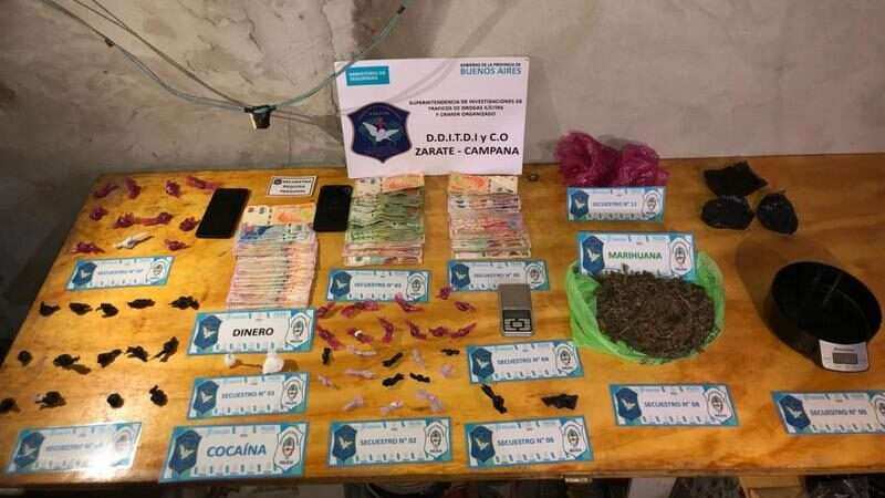Otra banda dedicada a la venta de droga fue desbaratada en Maquinista Savio