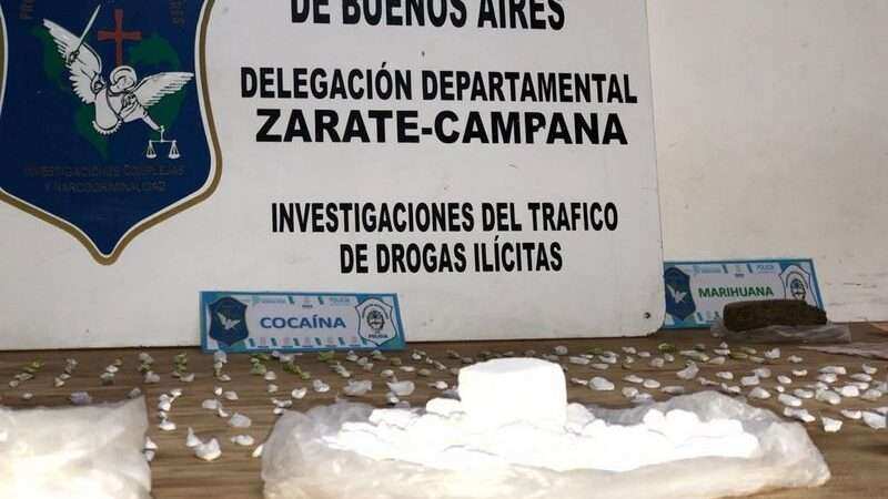 Escobar, otra banda narco desbaratada: 1,5 kilos de cocaína y un kilo de marihuana incautados tras once allanamientos