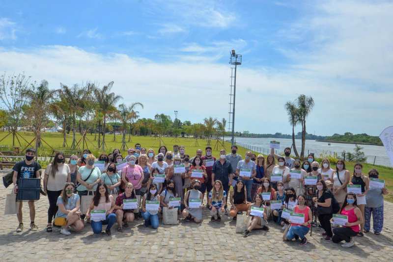 Con una gran convocatoria, finalizó la 3ra edición del curso ´Compost en Casa´ de San Fernando