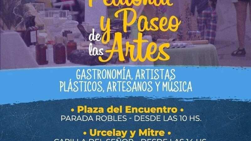 Exaltación, Peatonal y Paseo de las Artes