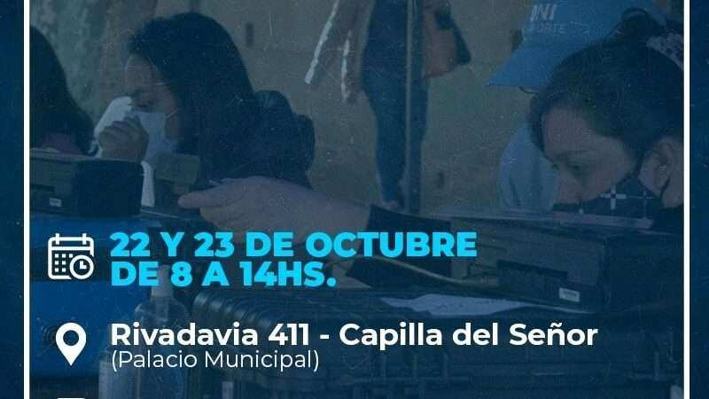 Capilla del Señor: Operativo DNI