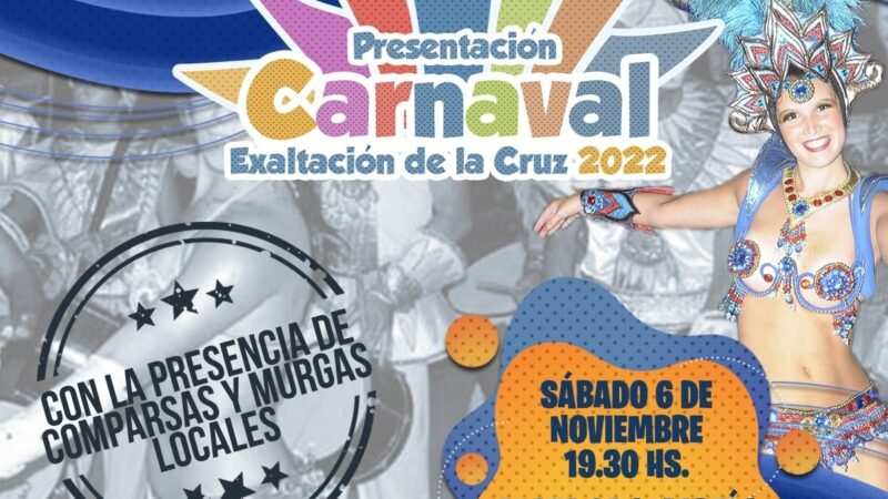 Exaltación de la Cruz, presentación del Carnaval 2022