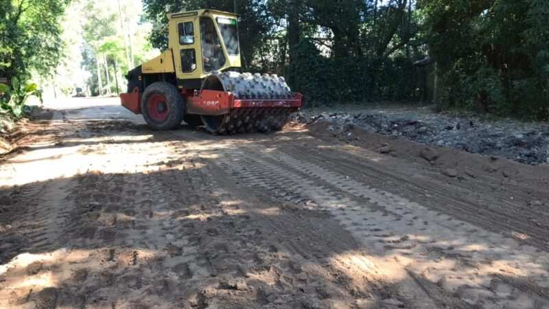 Exaltación, avanza el Cordón Cuneta en la Plegaria
