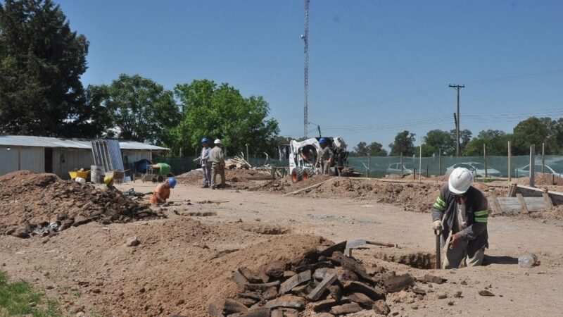 Avanza la construcción del Jardín de Infantes N° 905 de Arroyo de la Cruz