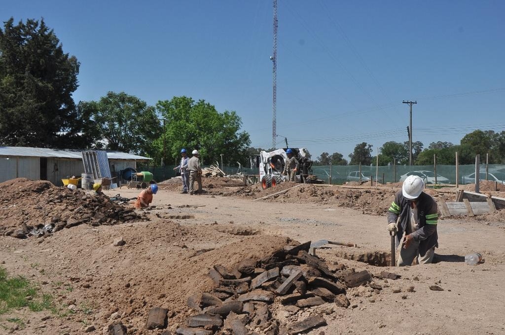 Avanza la construcción del Jardín de Infantes N° 905 de Arroyo de la Cruz