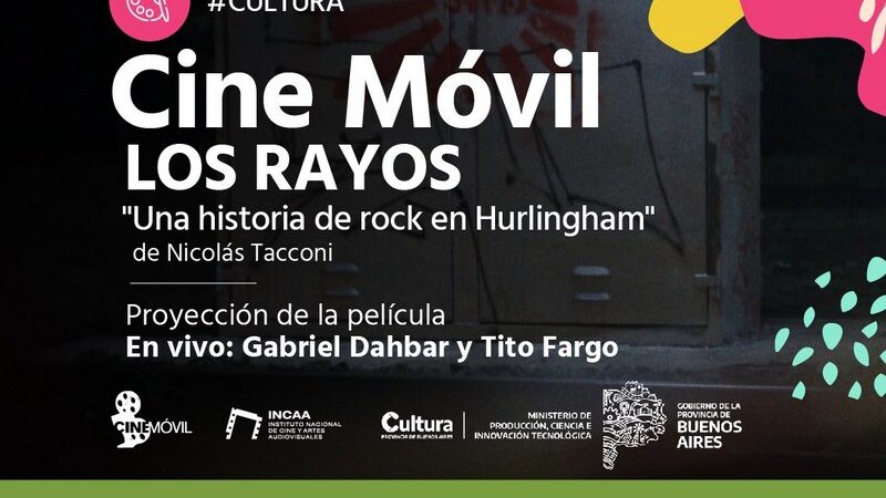Cine Móvil: Este viernes se proyectará el documental “Los Rayos” en el Predio Municipal de Hurlingham, con entrada libre y gratuita