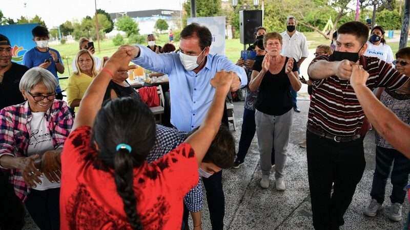 Ariel Sujarchuk participó del lanzamiento del programa Plazas PAMI en el partido de Escobar