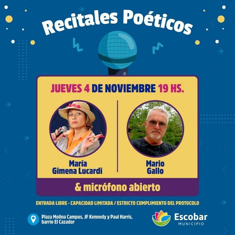 El Cazador, ” continúa el Exitoso Ciclo de Recitales Poéticos”