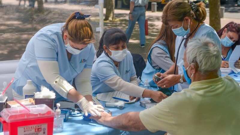 San Fernando realizó controles de salud por el ´Día Mundial de la Diabetes´
