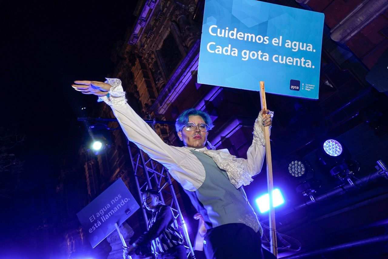 AySA participó de la Noche de los Museos con un llamado a cuidar el agua