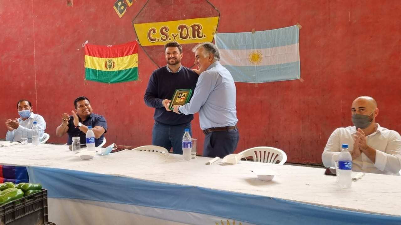 Nanni recibió al Embajador de Bolivia