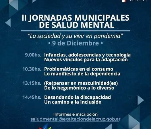 Exaltación, II Jornadas de Salud Mental