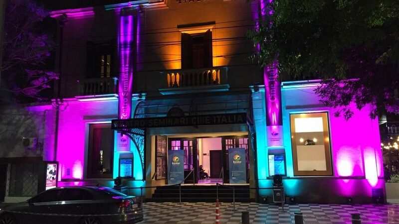 El Teatro Seminari Cine Italia fue elegido por Studio Universal para la presentación de la película “La Casa Gucci”