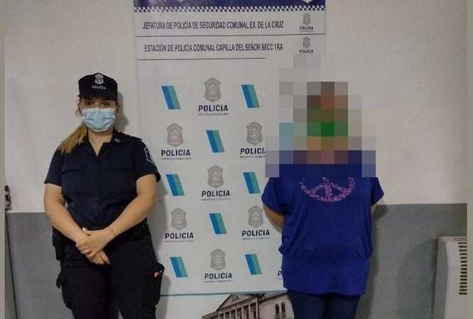 En Capilla del Señor, detuvieron a una Mujer y Secuestraron gran cantidad de Droga