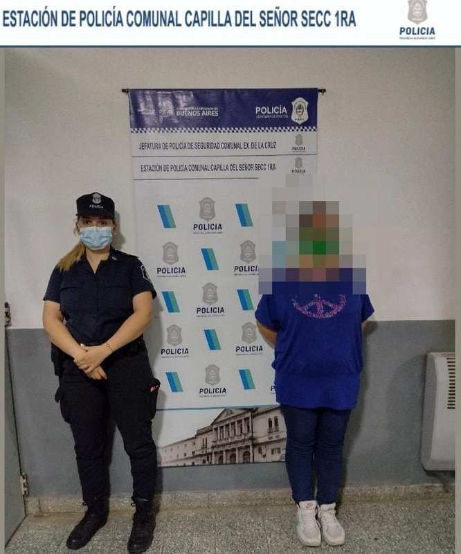 En Capilla del Señor, detuvieron a una Mujer y Secuestraron gran cantidad de Droga