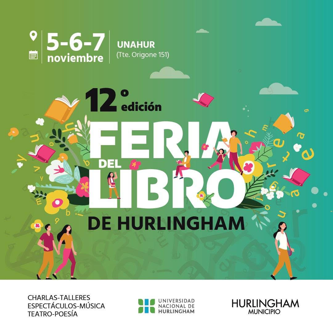 Se realiza la 12º edición de la Feria del Libro Municipal, en la Universidad de Hurlingham