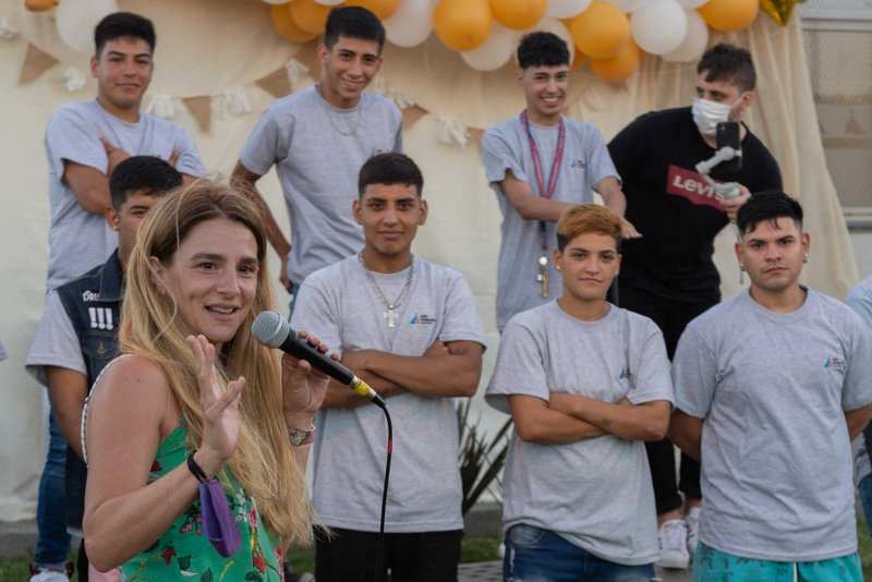 La “Casa de Día” para jóvenes de San Fernando tuvo su encuentro de fin de año