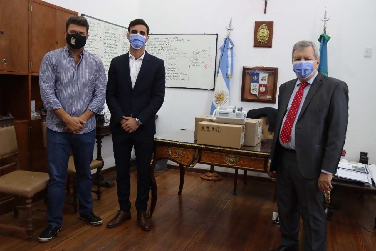 Exaltación, nueva Donación para el Hospital