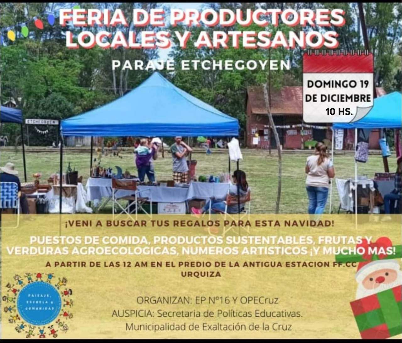 Exaltación, Feria en Paraje Etchegoyen