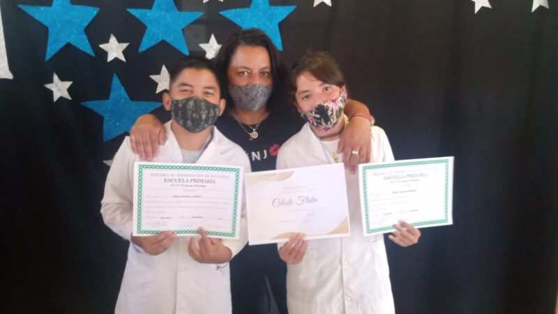 Emotivo acto de fin de año en alumnos de Primaria