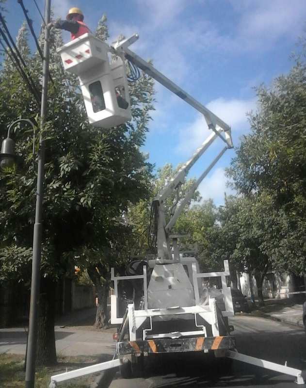 La Municipalidad de Escobar reparó 369 luminarias e instaló 80 puntos de luz nuevos