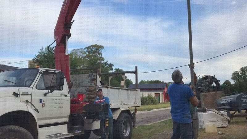 Exaltación, se reestableció Servicio de Agua en Parada Orlando