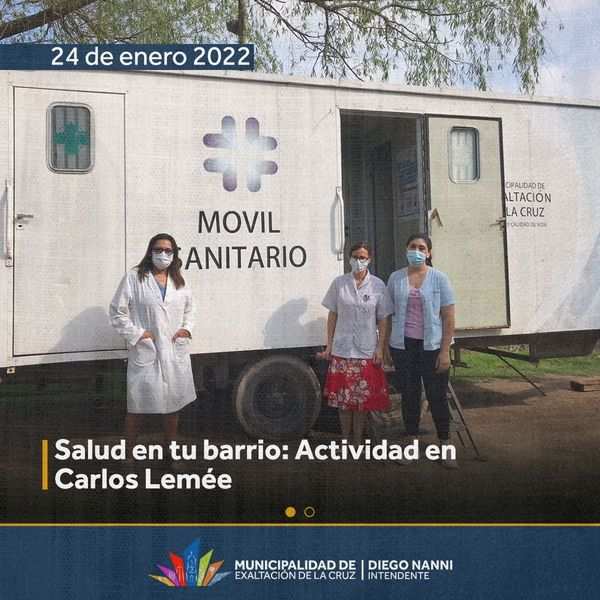 Salud en tu Barrio, pasó por Carlos Lemeé