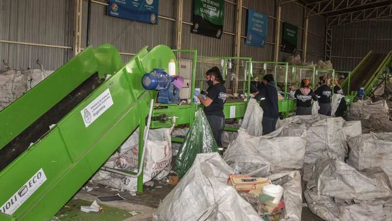 Escobar Sostenible: se recuperaron 531.429 kilos de materiales reciclables en la planta GIRSU durante todo 2021 