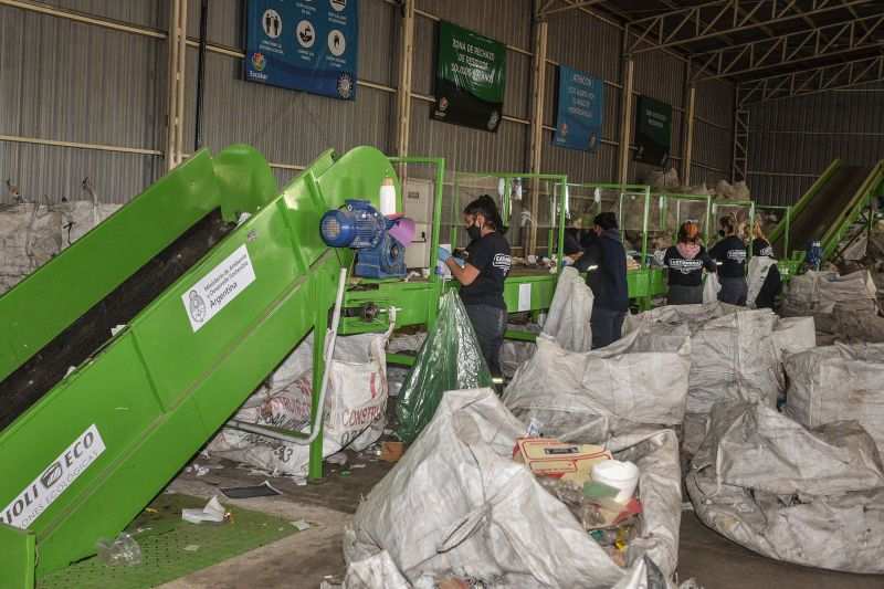 Escobar Sostenible: se recuperaron 531.429 kilos de materiales reciclables en la planta GIRSU durante todo 2021