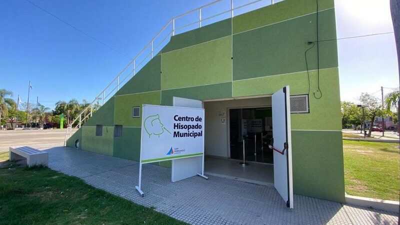 San Fernando sumó un nuevo Centro de Hisopado en la Plaza Carlos Gardel