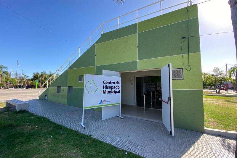San Fernando sumó un nuevo Centro de Hisopado en la Plaza Carlos Gardel