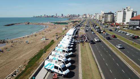 Se lanzó el Operativo ANSES Verano 2022 en Mar del Plata