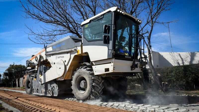 La Municipalidad de Escobar continúa con las obras de mejoramiento del espacio público en distintos puntos del distrito