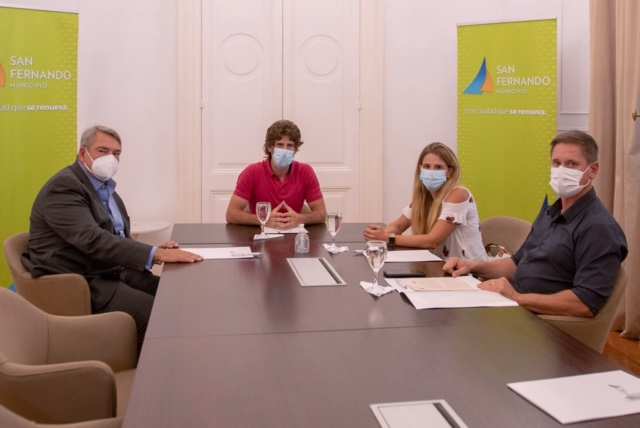 Juan Andreotti y Jorge D’Onofrio mantuvieron un encuentro de trabajo