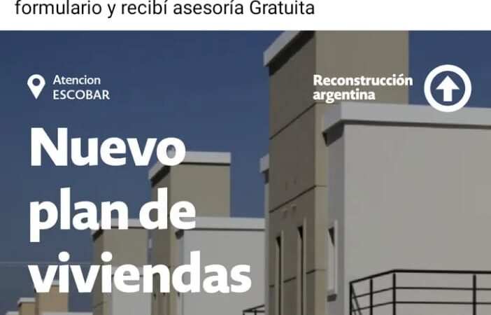 *La Municipalidad de Escobar alerta sobre una falsa venta de terrenos a través de las redes sociales*
