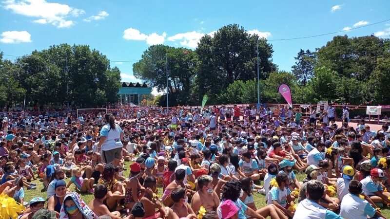 Colonias de Verano 2022: Beto Ramil compartió la jornada de cierre de una temporada histórica con más de 4500 personas inscriptas