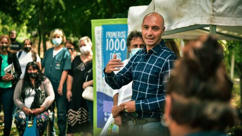 Programa Primeros 1000 Días: Beto Ramil participó del taller de nutrición “Sembrar y Crecer” destinado a madres y embarazadas