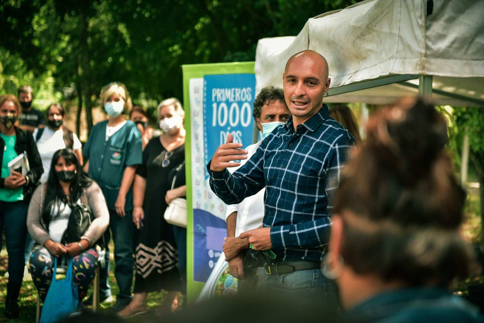 Programa Primeros 1000 Días: Beto Ramil participó del taller de nutrición “Sembrar y Crecer” destinado a madres y embarazadas