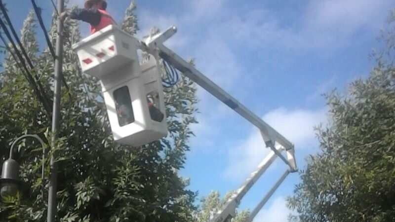 Alumbrado público: la Municipalidad de Escobar reparó 334 luminarias e instaló 22 puntos nuevos de luz