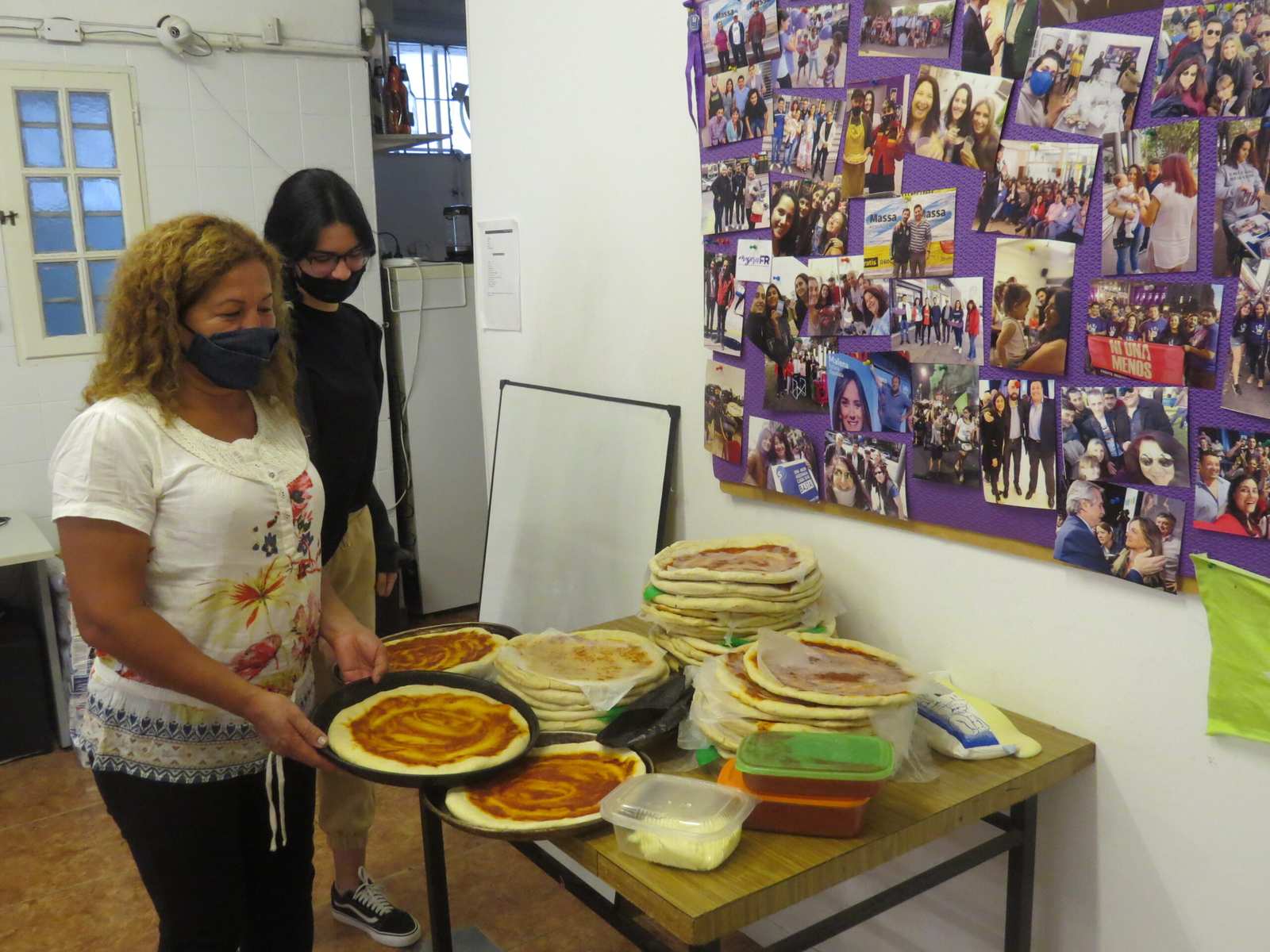 Pizzas con Amor se reparten en Vicente López